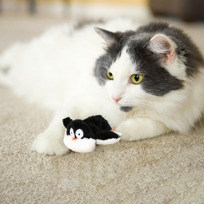 FUGODIWI Electronic Interactive Cat Toy - Penguin