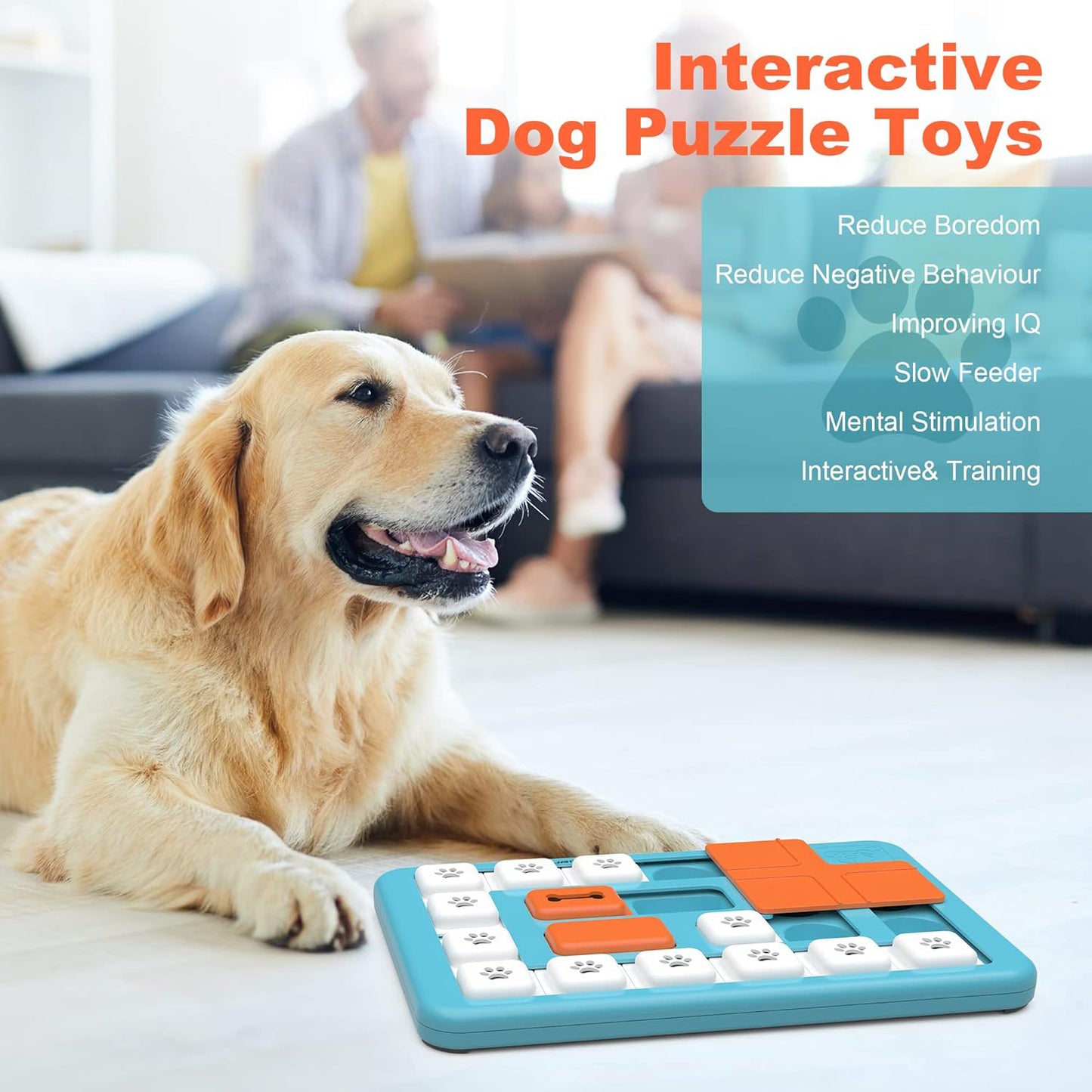 FUGODIWI Dog Puzzle Toys Interactive Dog Toys